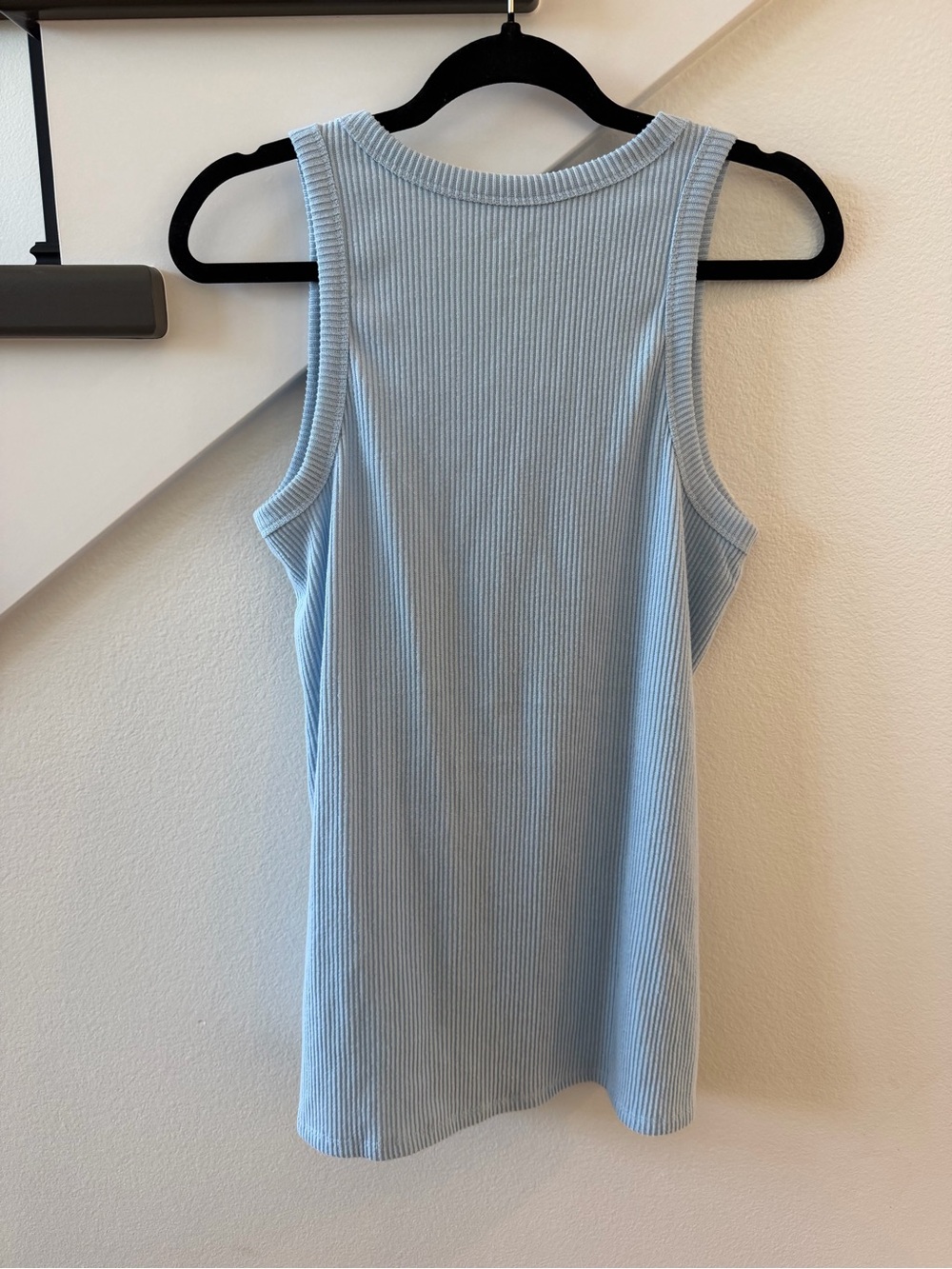 Maurices Light Blue Ribbed Tank - Picture 4 of 4